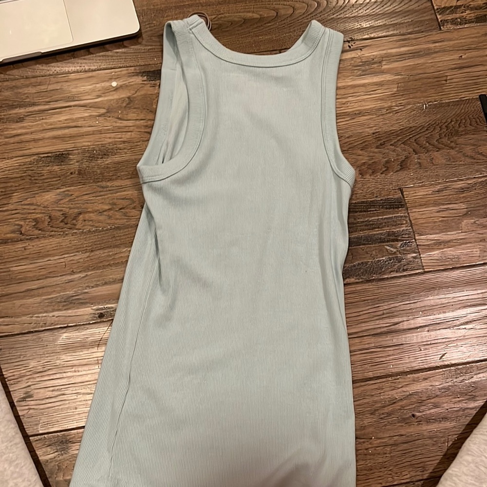 Blue tank tops
